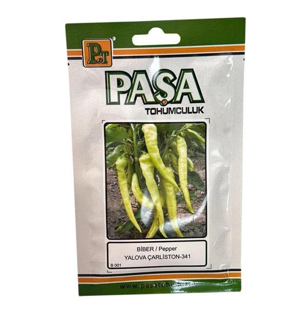 Paşa Tohumculuk Biber Tohumu Yalova Çarliston Kızartmalık 10gr Paket - Image 1