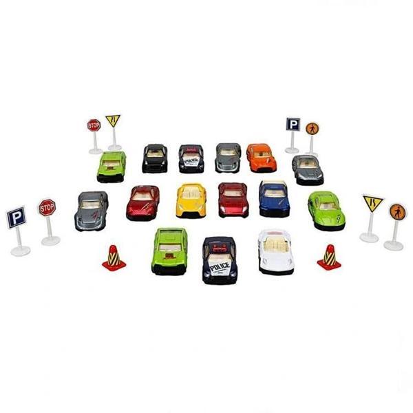 15 Parça Metal Araba Seti - Image 1