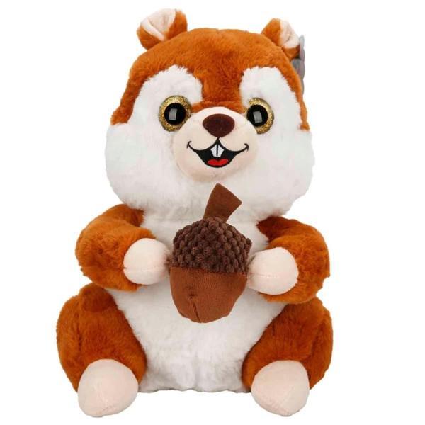 Kurdelalı Peluş Sincap 30 cm - Image 1