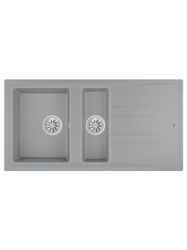 Teka Stone 60 B-TG Metalik Gri Granit Eviye - Image 1