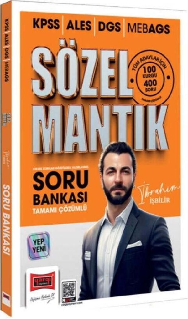 KPSS ALES DGS MEB AGS Tamamı Çözümlü Sözel Mantık Soru Bankası Yargı Yayınları - Yargı Yayınları - Image 1