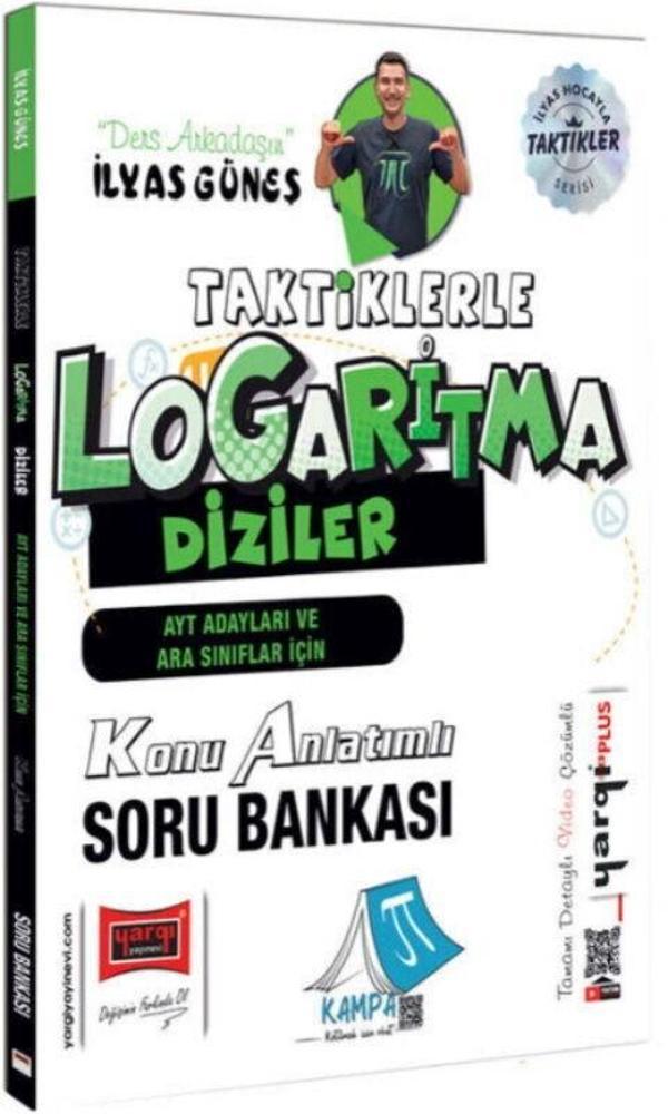 AYT Adayları ve Ara Sınıflar İçin Taktiklerle Logaritma Diziler Konu Anlatımlı Soru Bankası Yargı - Yargı Yayınları - Image 1