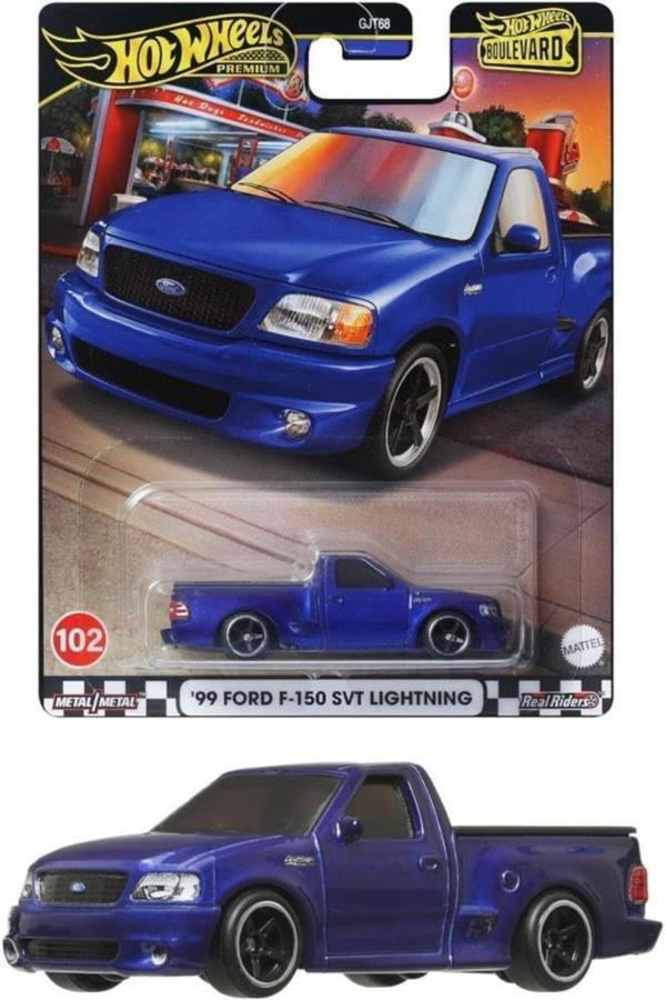 Hot Wheels Boulevard Premium 99 Ford F-150 SVT Lightning GJT68 HRT60 - Image 1