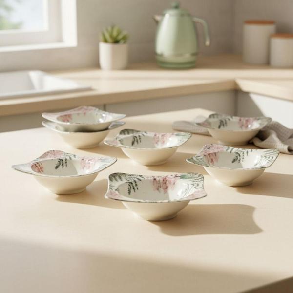 GÜRAL PORSELEN Spinoza 6 Adet 15 Cm Çorba Kasesi 1165 - Image 1