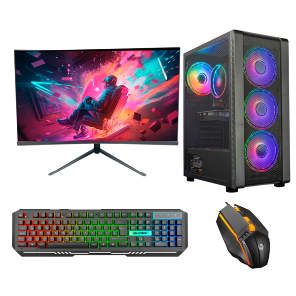 RotamPC-Rt0163 İ5 8.Nesil 8500 16Gb Ddr4 Ram 512Gb M2 Nvme 4Gb Gt740 Vga "23.8 Oyun Bilgisayarı - Image 1