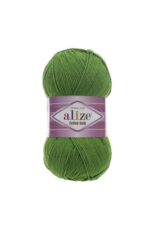 Alize Cotton Gold 5 Adet %55 Pamuk - %45 Akrilik / 100 Gr - 330 M 126 Çimen - Image 1