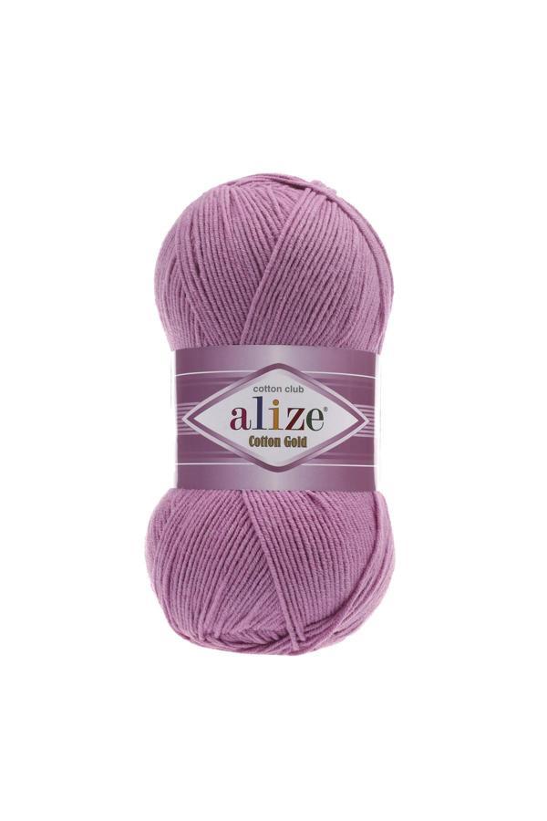 Alize Cotton Gold 5 Adet %55 Pamuk - %45 Akrilik / 100 Gr - 330 M 98 Koyu Pembe - Image 1