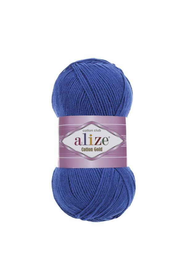 Alize Cotton Gold 5 Adet %55 Pamuk - %45 Akrilik / 100 Gr - 330 M 141 Saks - Image 1