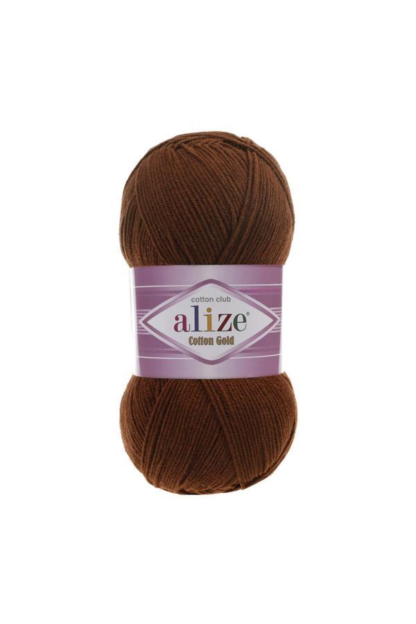 Alize Cotton Gold 5 Adet %55 Pamuk - %45 Akrilik / 100 Gr - 330 M 690 Kiremit - Image 1