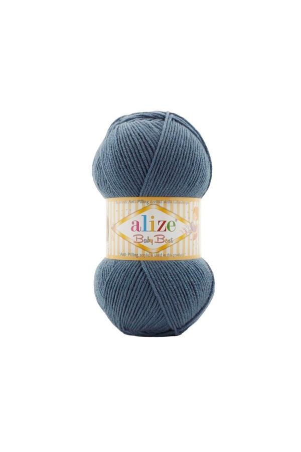 Alize 5 Adet Baby Best 418 Açık Havacı %10 Bambu - %90 Akrilik (Anti-Pilling Akrilik) / 100 Gr - 240 M - Image 1