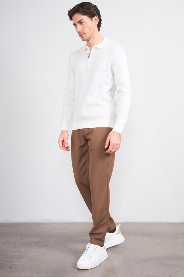 Mentality 6643 Erkek Meray Regular Jogger Pantolon Açık Kahve - Image 1