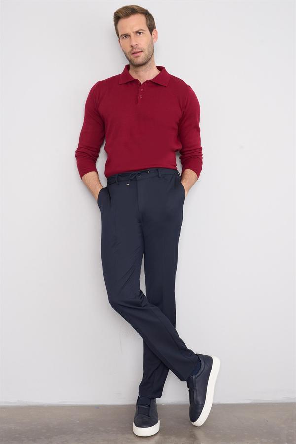 Çetinkaya Mentality 9455 Erkek Loco Yan Cep Jogger Pantolon Lacivert - Image 1