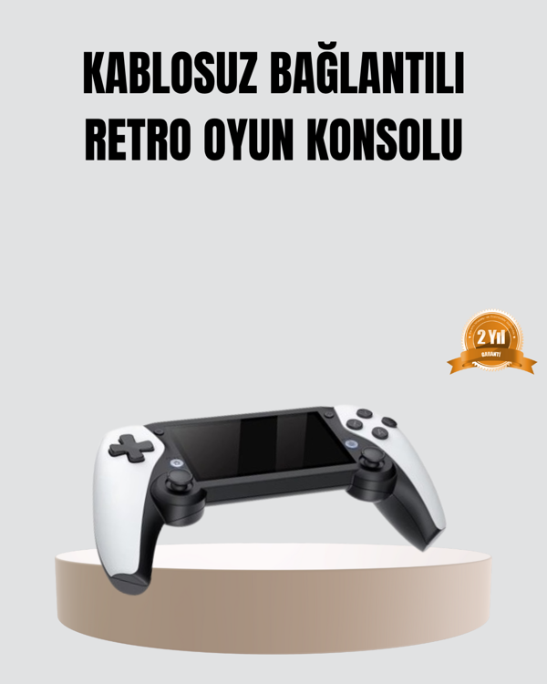 Taşınabilir El Konsolu – 4.3 İnç TFT Ekran, 64 GB Dahili Oyun Hafızalı - Image 1