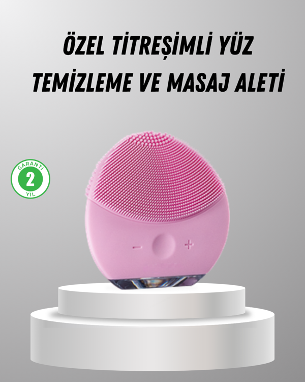 Cilt Dostu Silikon Yüz Masaj Aleti – Hafif, Dayanıklı ve Su Geçirmez Tasarım - Image 1