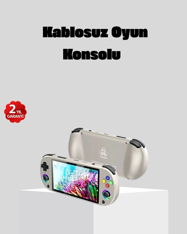 5 İnç IPS Ekranlı Retro Oyun Konsolu – 6 Saat Kesintisiz Oyun Deneyimi - Image 1