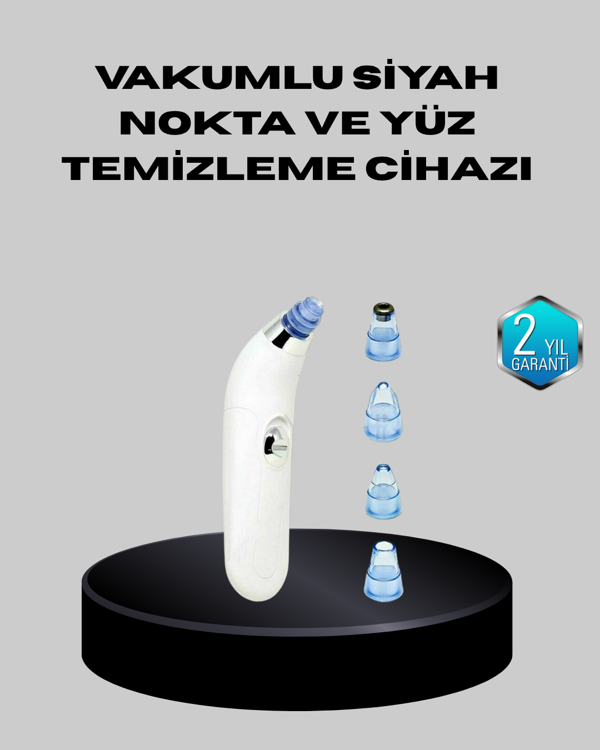 5 Kademeli Vakumlu Gözenek Temizleyici – Su Geçirmez ve Taşınabilir Siyah Nokta Cihazı - Image 1