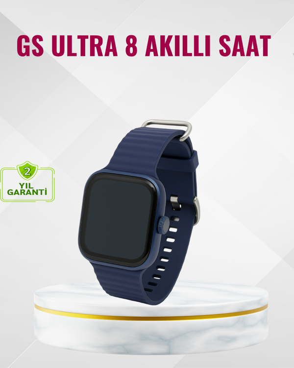 Ultra Akıllı Saat 2.05 İnç Büyük Ekran Bluetooth Aramalı IP67 - Image 1