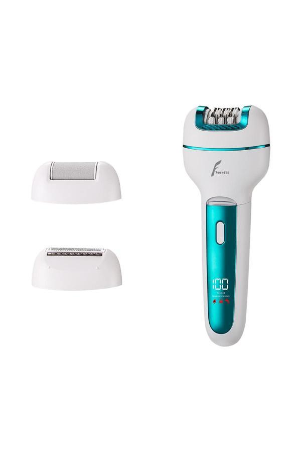 Veryfit 3 İn 1 Elektrikli Epilatör Kadın Tıraş Makinesi Bacak Koltukaltı Epilasyon Cihazı Ayak Taşlama - Image 1