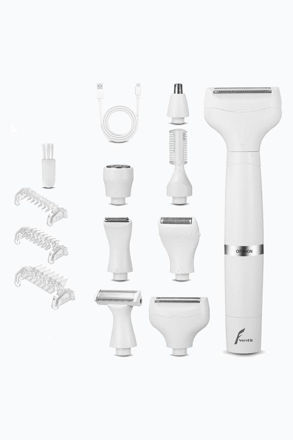 Veryfit Kadın Tıraş Makinesi, 7' İn 1 Usb Şarj Edilebilir, Yıkanabilir, Küçük - Image 1