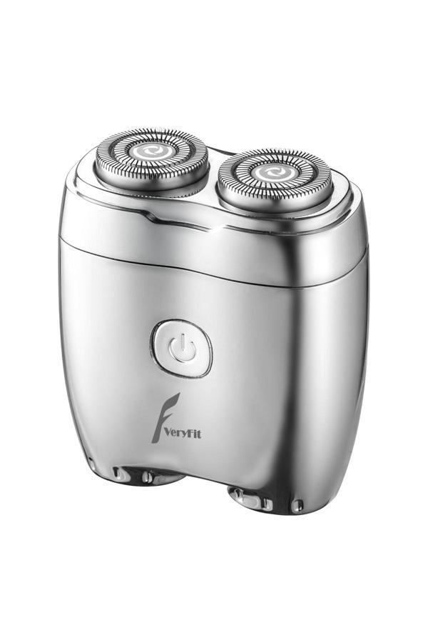Veryfit Şarj Edilebilir Tam Vücut Yıkanabilir Çift Kafalı Mini Taşınabilir Elektrikli Tıraş Makinesi - Image 1