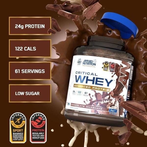 Critical Whey Protein 2kg Çikolata Aromalı - Image 1