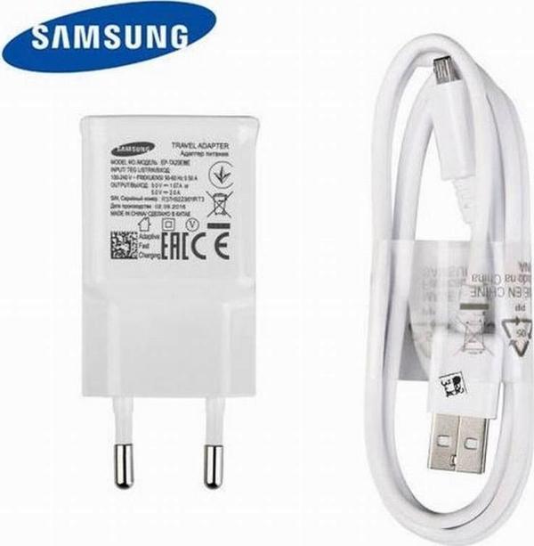 Samsung Galaxy Uyumlu 15W Şarj Adaptörü + Micro Usb Kablo Şarj Aleti J2 J5 J7 A3 A5 A7 S4 Mini S3 Mini Note2 - Image 1