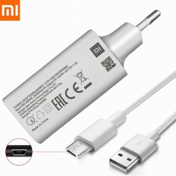 Xiaomi Hızlı Şarj Aleti + Micro Usb Şarj VE Data Kablosu (1 Metre) 3A Mdy11Ef - Image 1