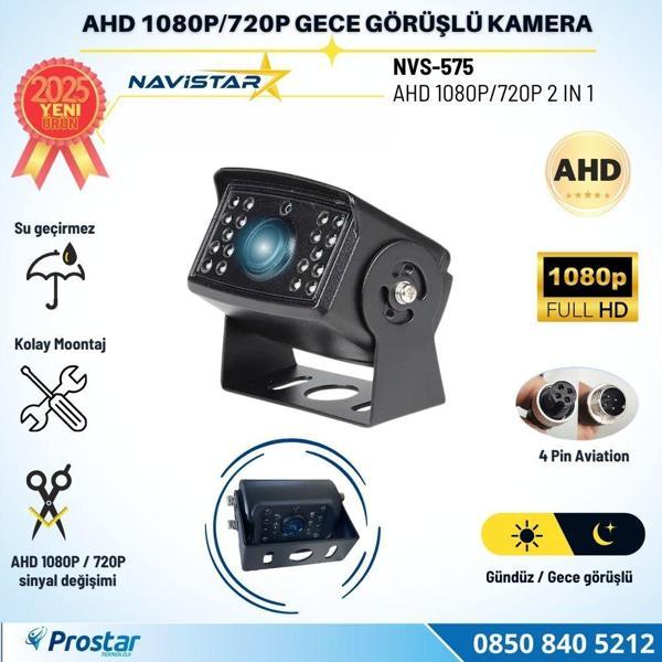 AHD 1080P ve 720P Metal 18 IR Ledli Gece Görüşlü Araç Kamerası - Image 1