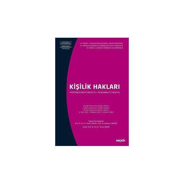 Kişilik Hakları Yener Ünver 57 2016/11 - Seçkin Yayıncılık - Image 1