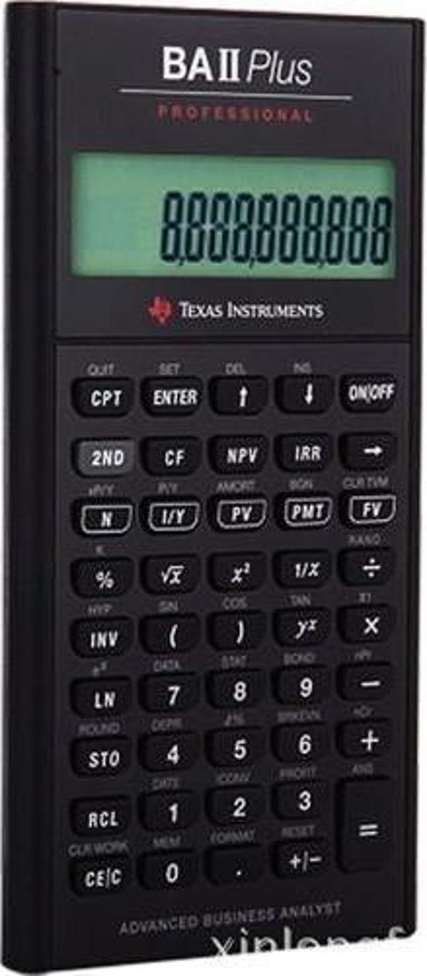 Texas Instruments BA II Plus Hesap Makinesı - Image 1