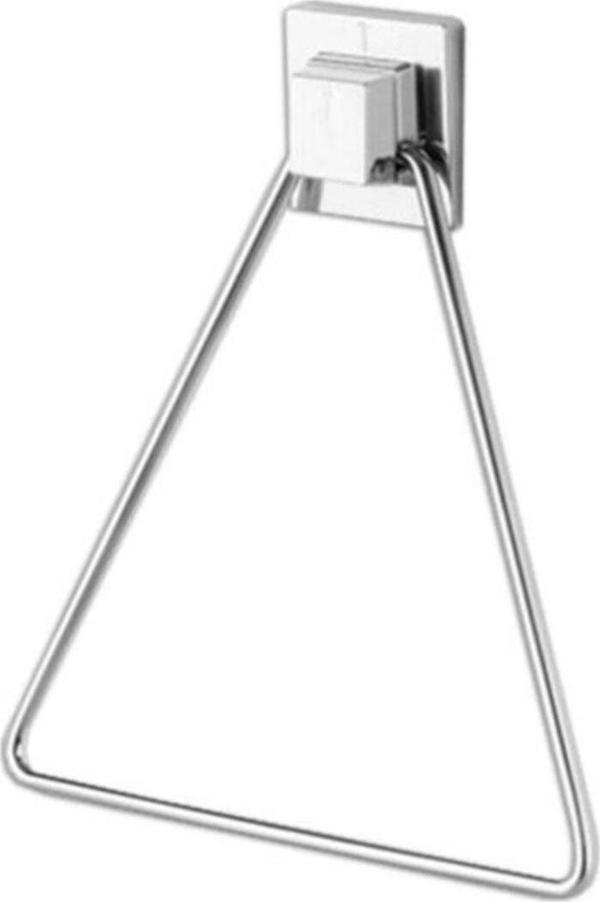 Renk Yapı Rüyası Güçlü Yapıştırma Üçgen Havluluk Paslanmaz Metal Gri - Image 1