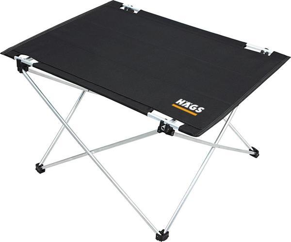 Haegs Ultralight Katlanır Kamp Masası Taşınabilir Kompakt Roll Up Outdoor Kamp Masası Medium Siyah - Image 1
