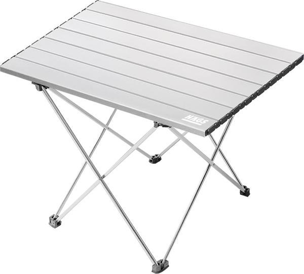 Haegs Full Alüminyum Katlanır Kamp Masası Kolay Taşınabilir Kompakt Outdoor Ultra Hafif Kamp Masası Medium Gümüş - Image 1