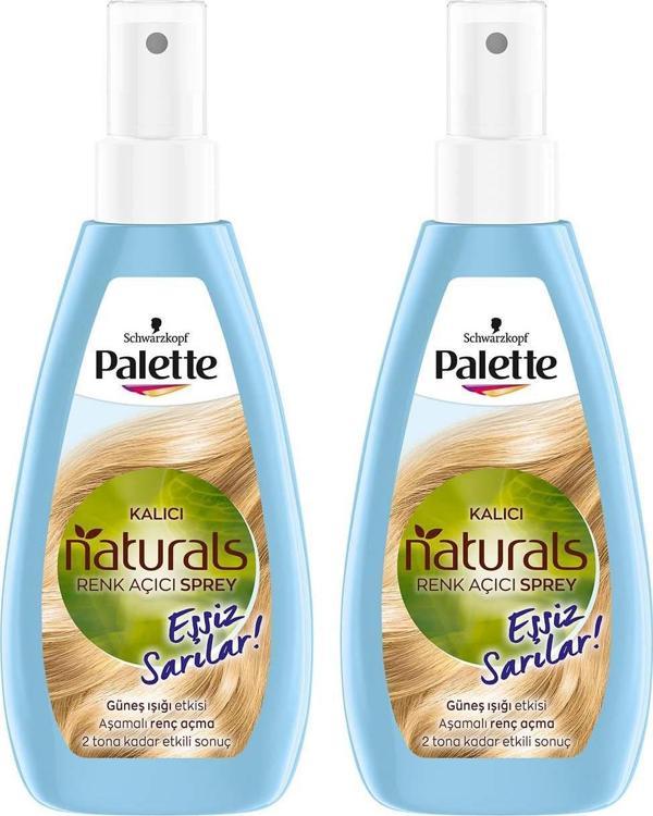 Palette Kalıcı Doğal Renkler Renk Açıcı Sprey x 2 Adet - Image 1