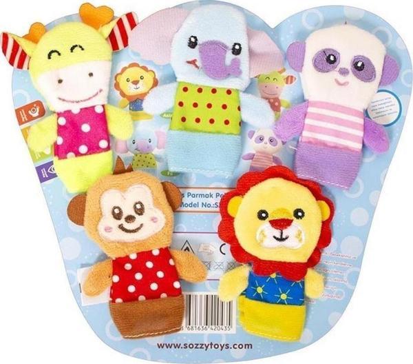 Sozzy Toys Parmak Peluş Serisi Parmak Kukla Oyuncakları SZY164 - Image 1