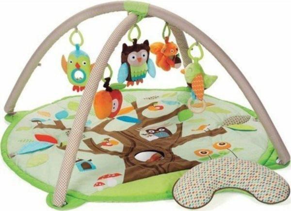 Sozzy Toys Yeşil Pamuklu Mutlu Bebek Oyun Halısı - Image 1