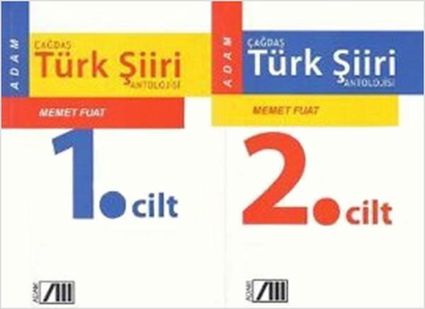 Çağdaş Türk Şiiri Antolojisi - 2 Cilt Takım - Adam - Image 1