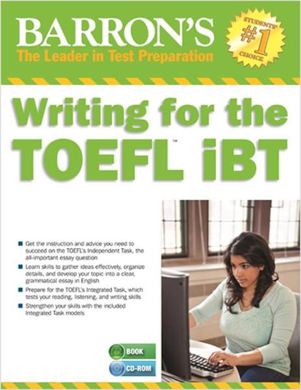Writing for the TOEFL iBT with MP3 CD 5th Edition (Barron's Writing for the Toefl) - Barrons Educational Series - Image 1