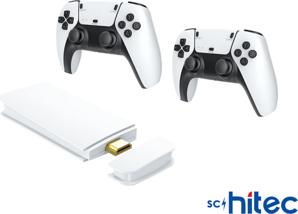 ScHitec Arcade 2024 4KHD Emuelec Retro Game Stick 90 lı Yıllar Atari Makinesı Oyunları 20600 Oyunlu Konsol M15 - Image 1