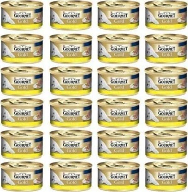 Gourmet Gold Kıyılmış Tavuklu Kedi Konservesi 85 gr 24 Adet - Image 1