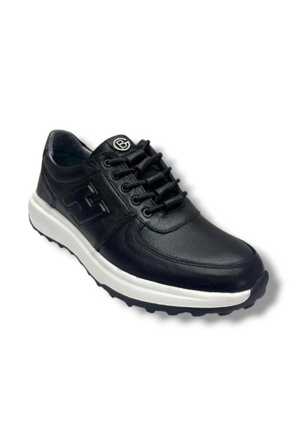 Lion Brothers 2006-26 Hakiki Deri Lastik Bağlı Anatomik Erkek Ayakkabı - Image 1