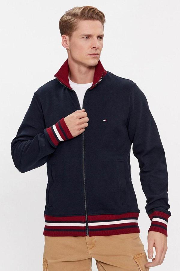 Tommy Hilfiger Ön Fermuarlı Erkek Sweat - Image 1