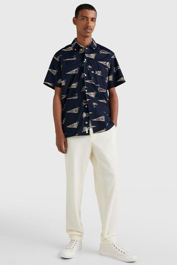 Tommy Hilfiger Erkek Desenli Gömlek - Image 1