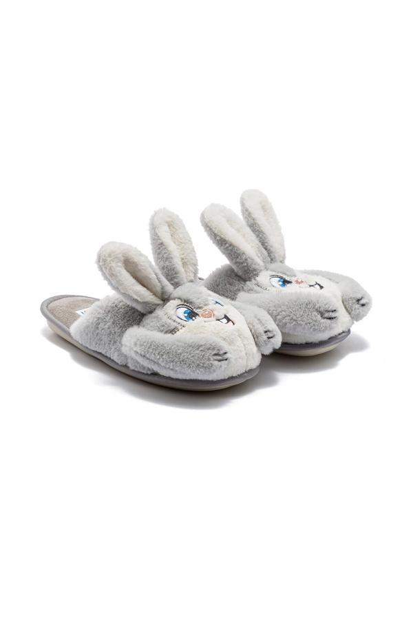 TWIGY TW BANY GRİ KADIN EV TERLİK 37/41 - Image 1