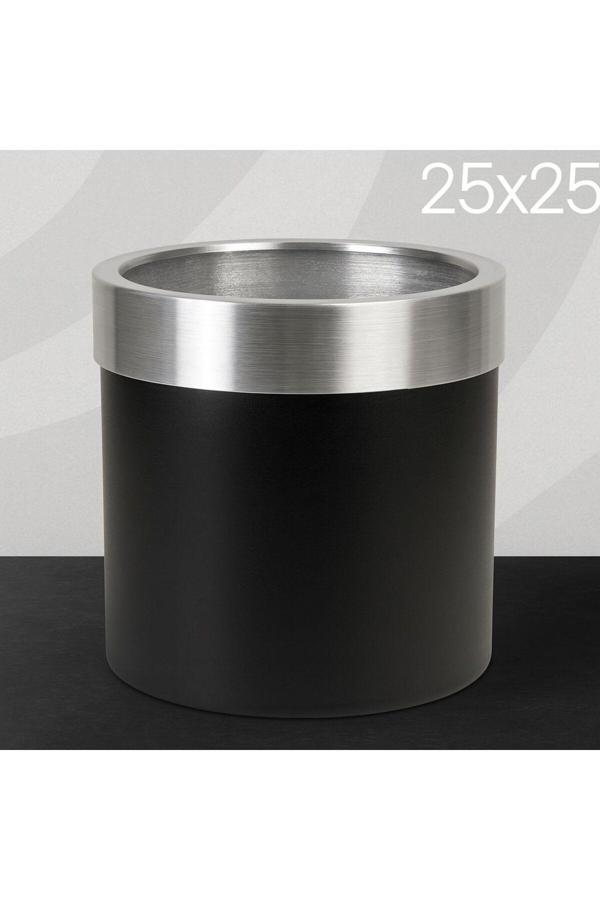 Metal saksı modern ölçüleri 25x25 - Image 1