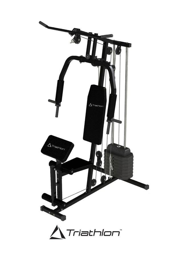 T-221 Çok Fonksiyonlu Tüm Vücut Çalışma Istasyonu / 45 Kg Ağırlık Plakası / Kardiyo - Güç - Esneme - Image 1