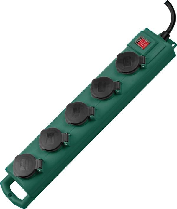 Brennenstuhl Super-Solid SL IP54 Lisanslı 5'li Uzatma Priz - Image 1