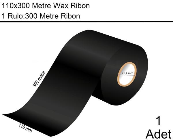 110x300 Metre Wax Ribon 1 Adet - Image 1