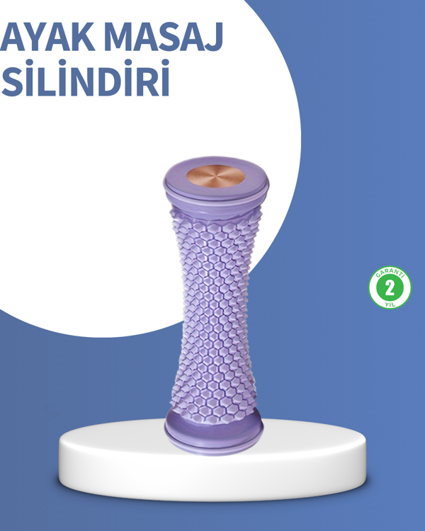 Derin Doku Ayak Masaj Silindiri Plantar Fasiit Topuk Ağrısı İçin - Image 1