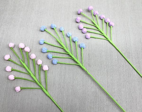 El Örgüsü Dekoratif Tomurcuk Çiçeği - Image 1